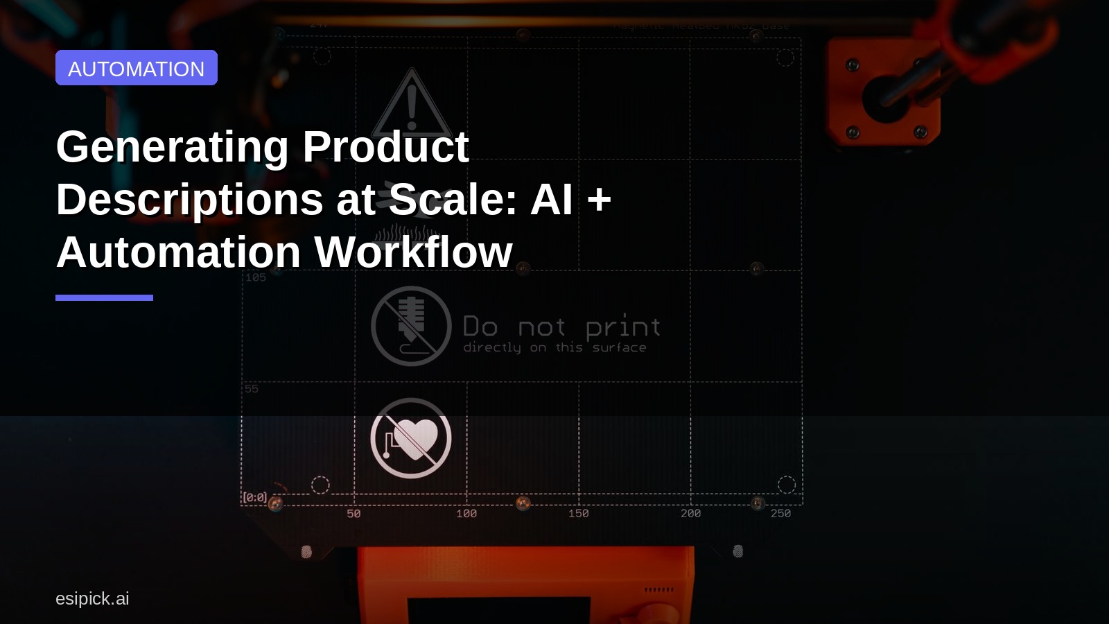 Generating Product Descriptions at Scale: AI + Automation Workflow