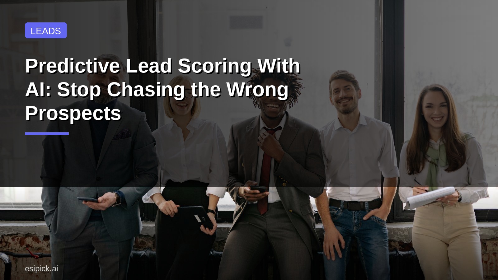Predictive Lead Scoring With AI: Stop Chasing the Wrong Prospects